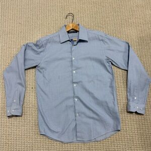 Michael Kors Boys Blue Checkered Shirt